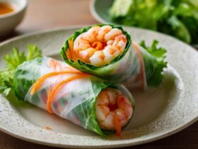 Shrimp Rice Paper Rolls Dim Sum Recipe
